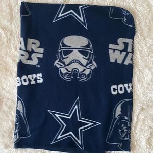 Star Wars and Cowboys Throw blanket